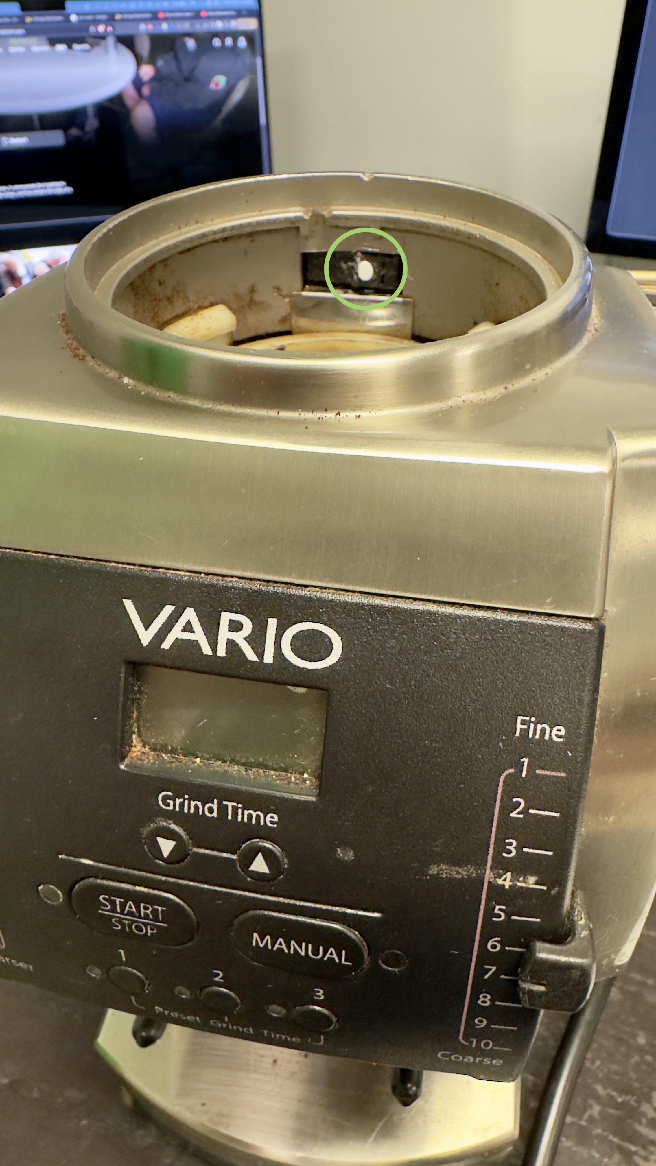 Baratza Vario Switch Plug -  Broken Safety Switch Hack Fix