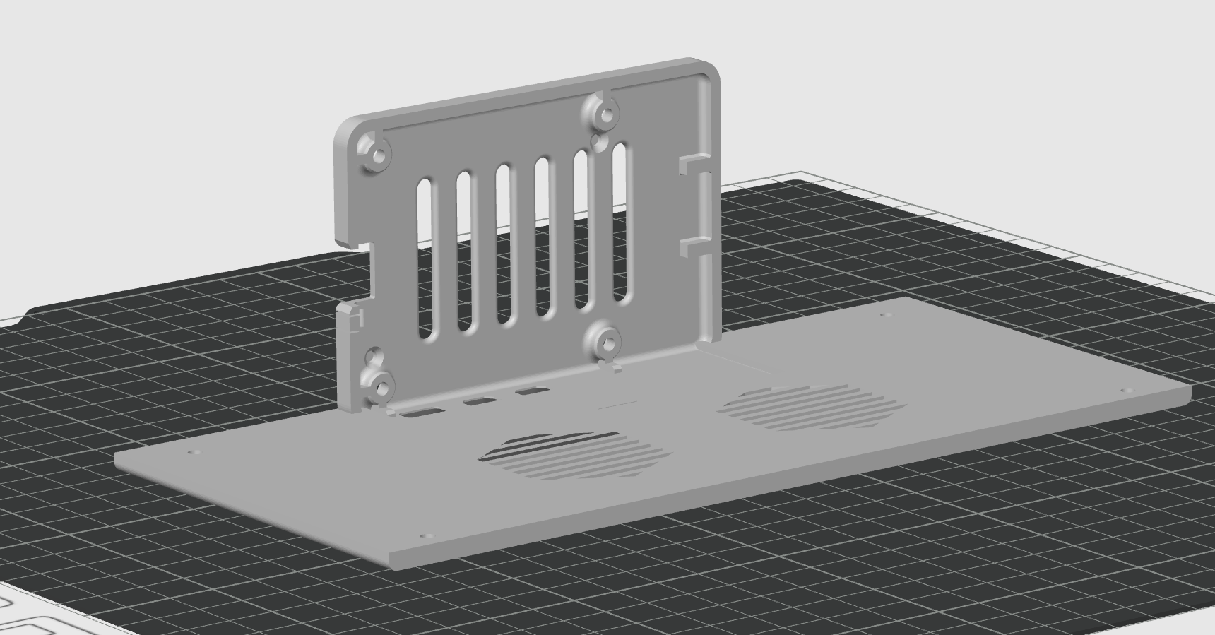 Picade Backplate with Raspberry Pi 5 mount