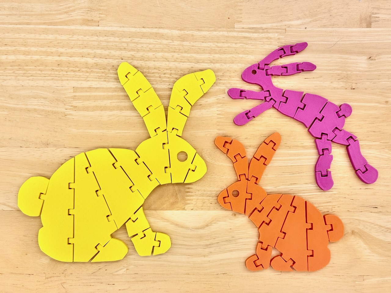 Articulated Bunny Rabbits