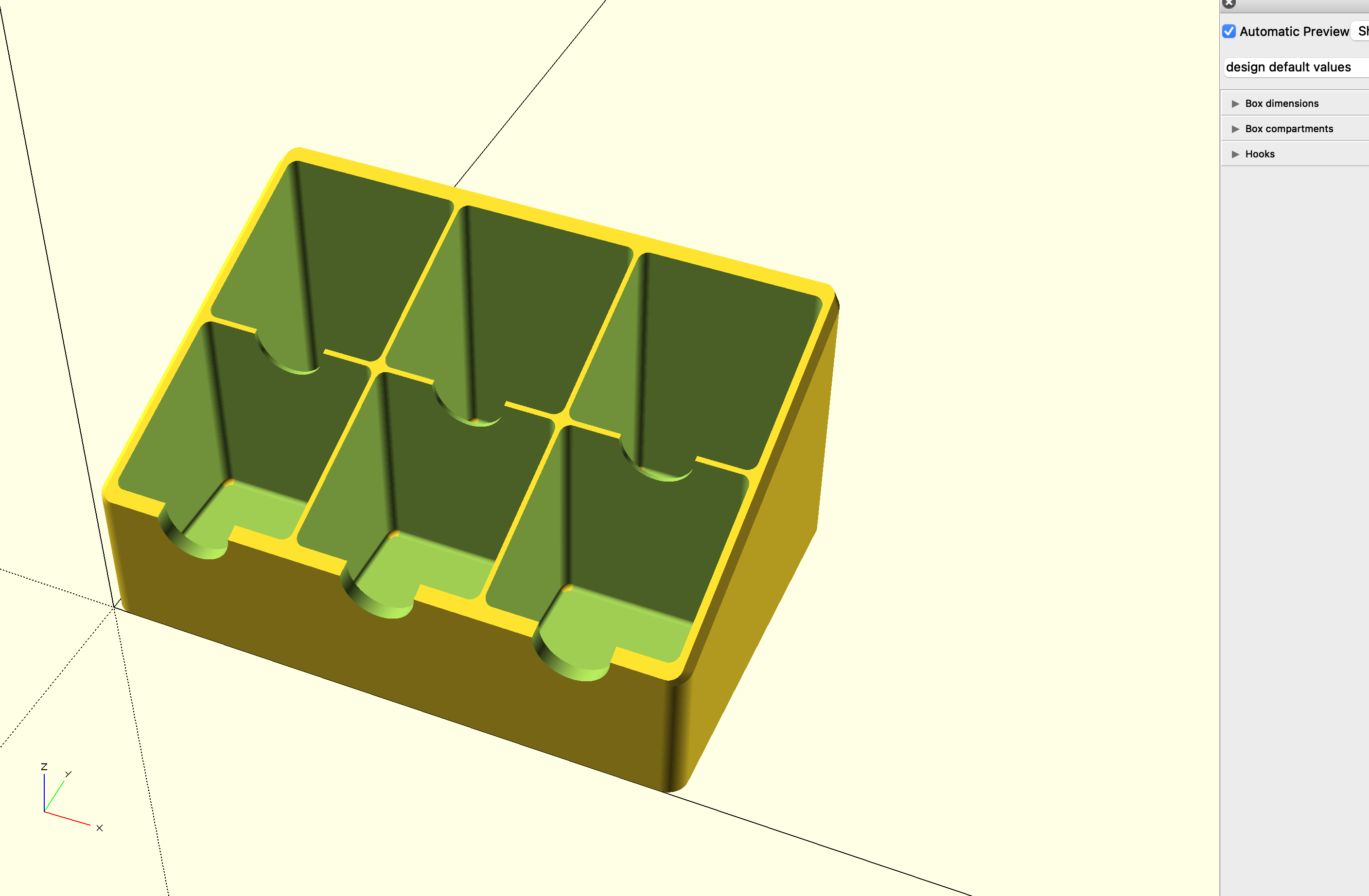 SKÅDIS Box (OpenSCAD) — miniatura 12