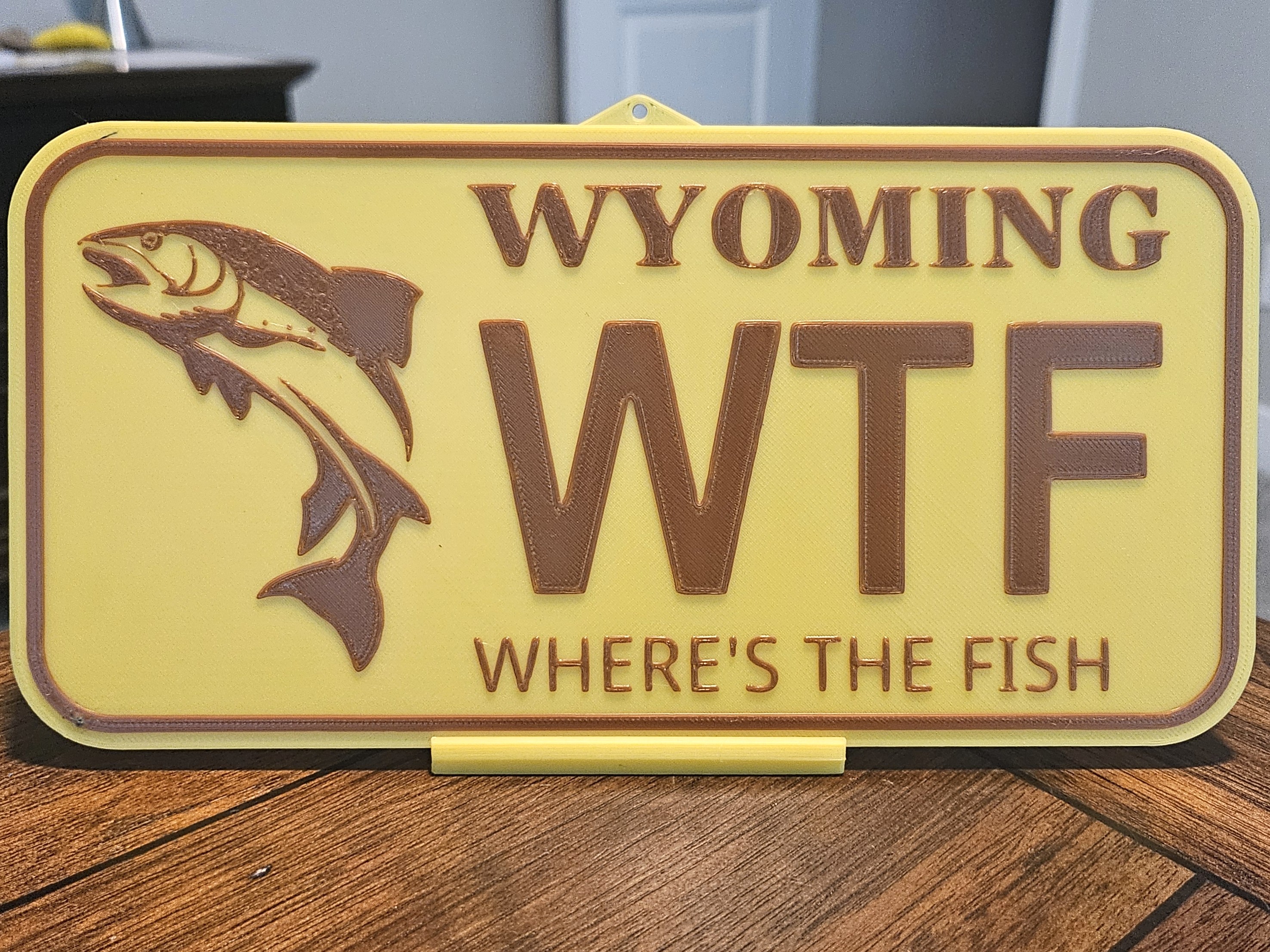 "Where's the Fish" - Wyoming