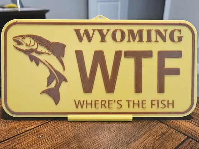 "Where's the Fish" - Wyoming