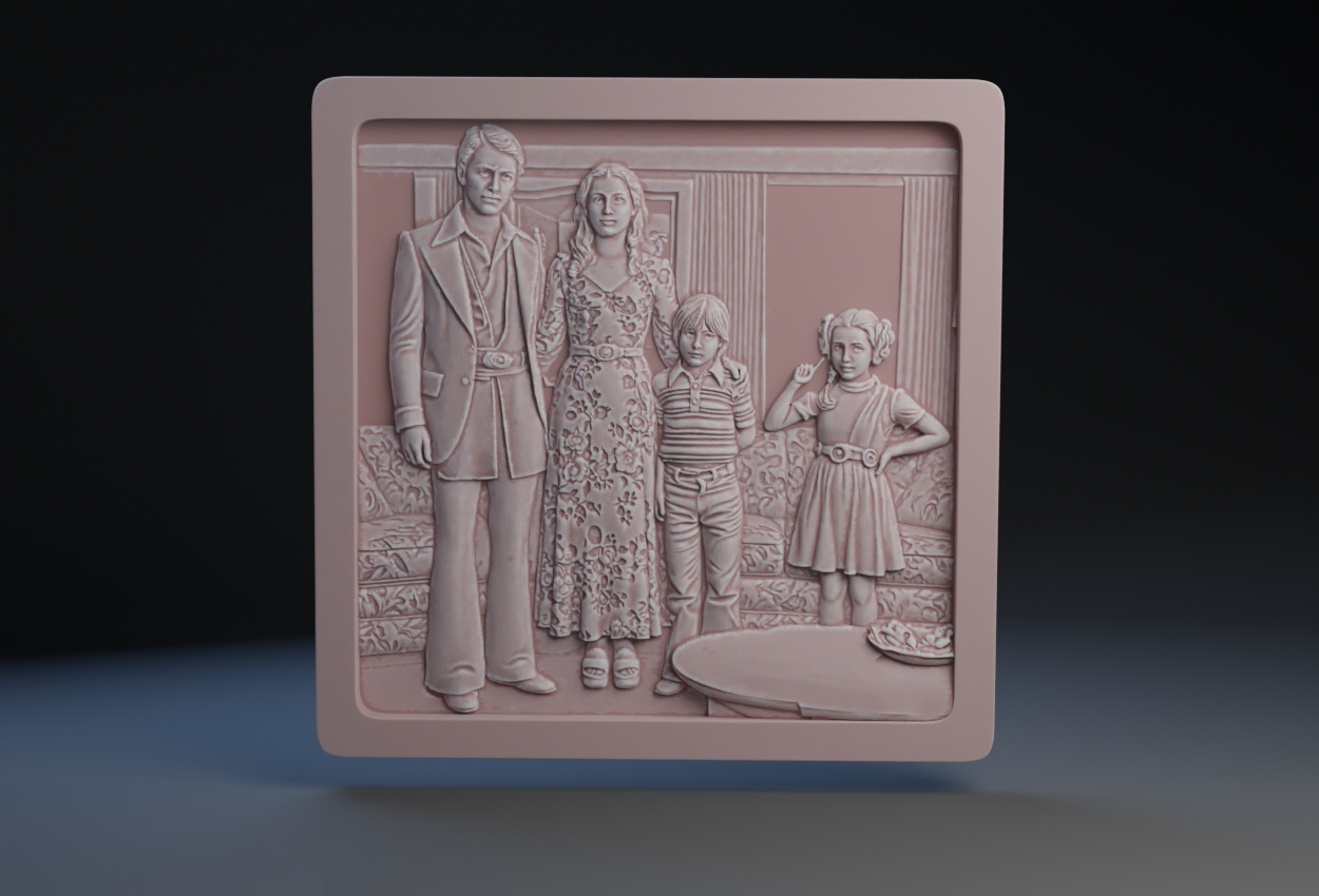 1970's Skywalker Family : Akward Family Photo