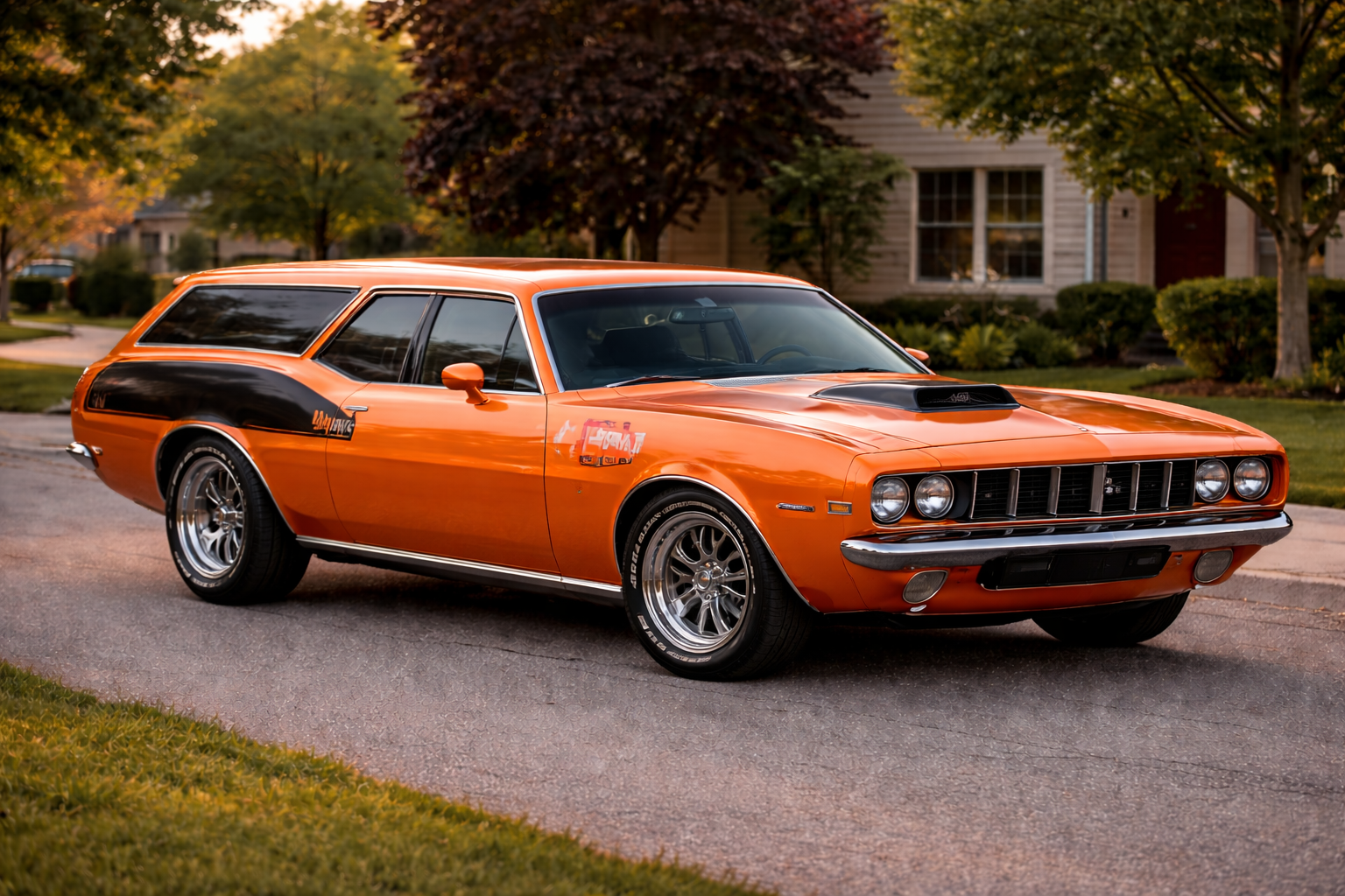 1971 Plymouth Barracuda Hemi Shaker Station Wagon