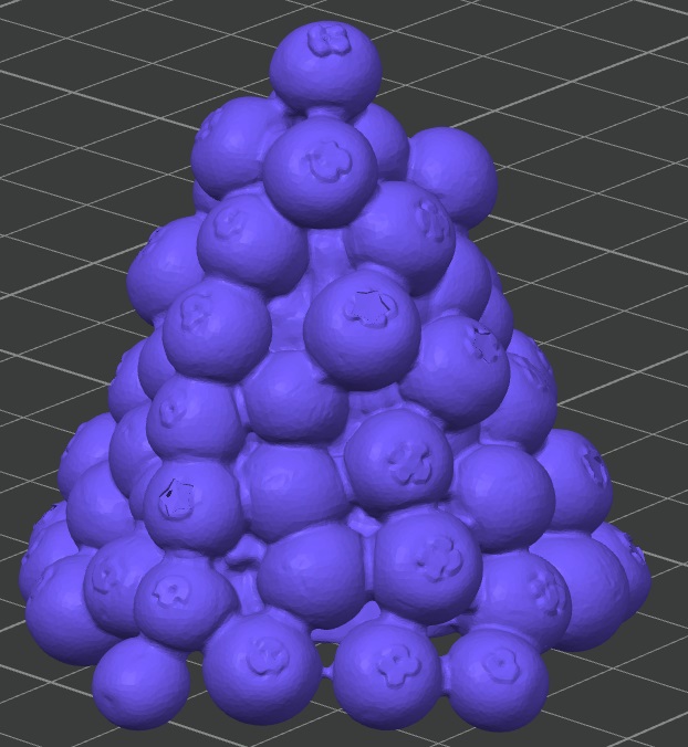 Large Pile of Blueberries
