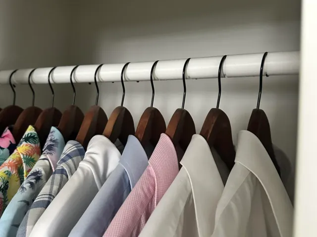 Closet Clothes Rod Spacers