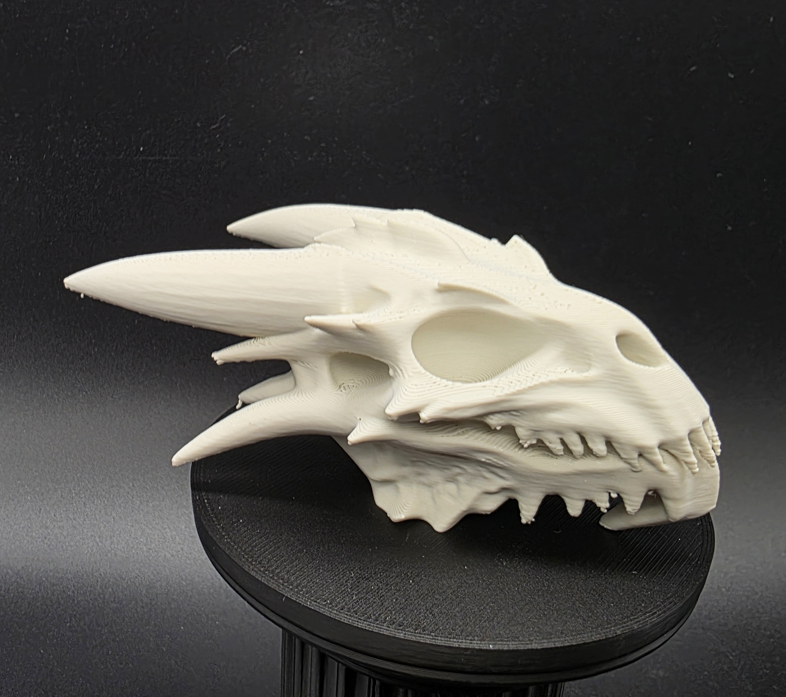 Miniatura 2 do modelo 3D Dragonkin Skull