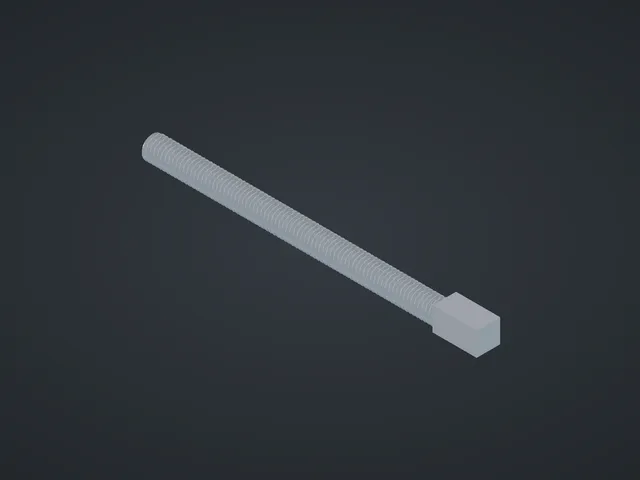 TECE Flush Plate Push Rod M8