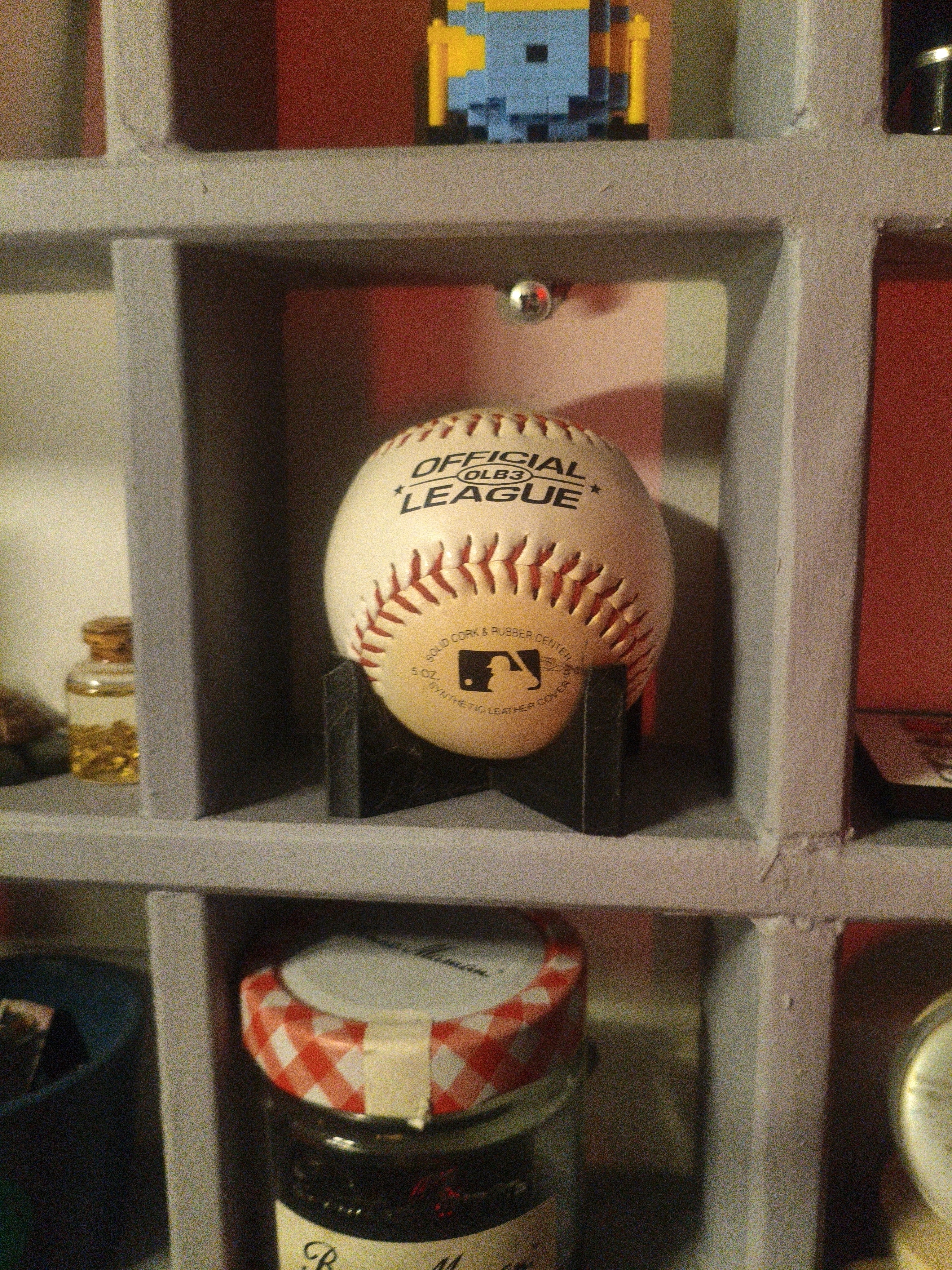 Miniatura 3 do modelo 3D Baseball Display Stand