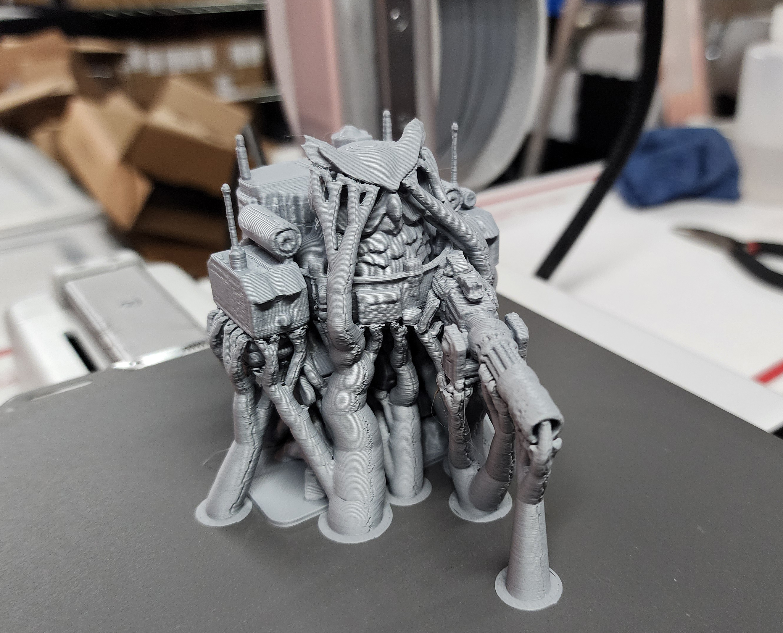 Miniatura 7 do modelo 3D Owl Mechwarrior