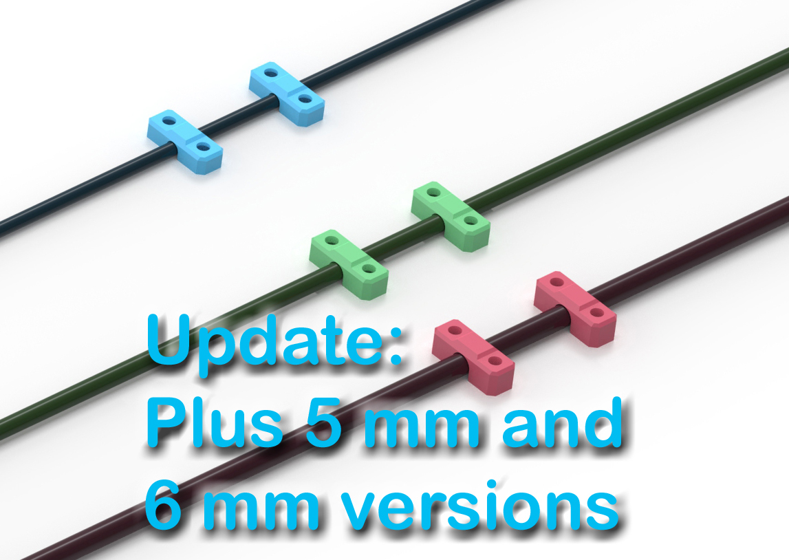 Magnetic cable clips - updated