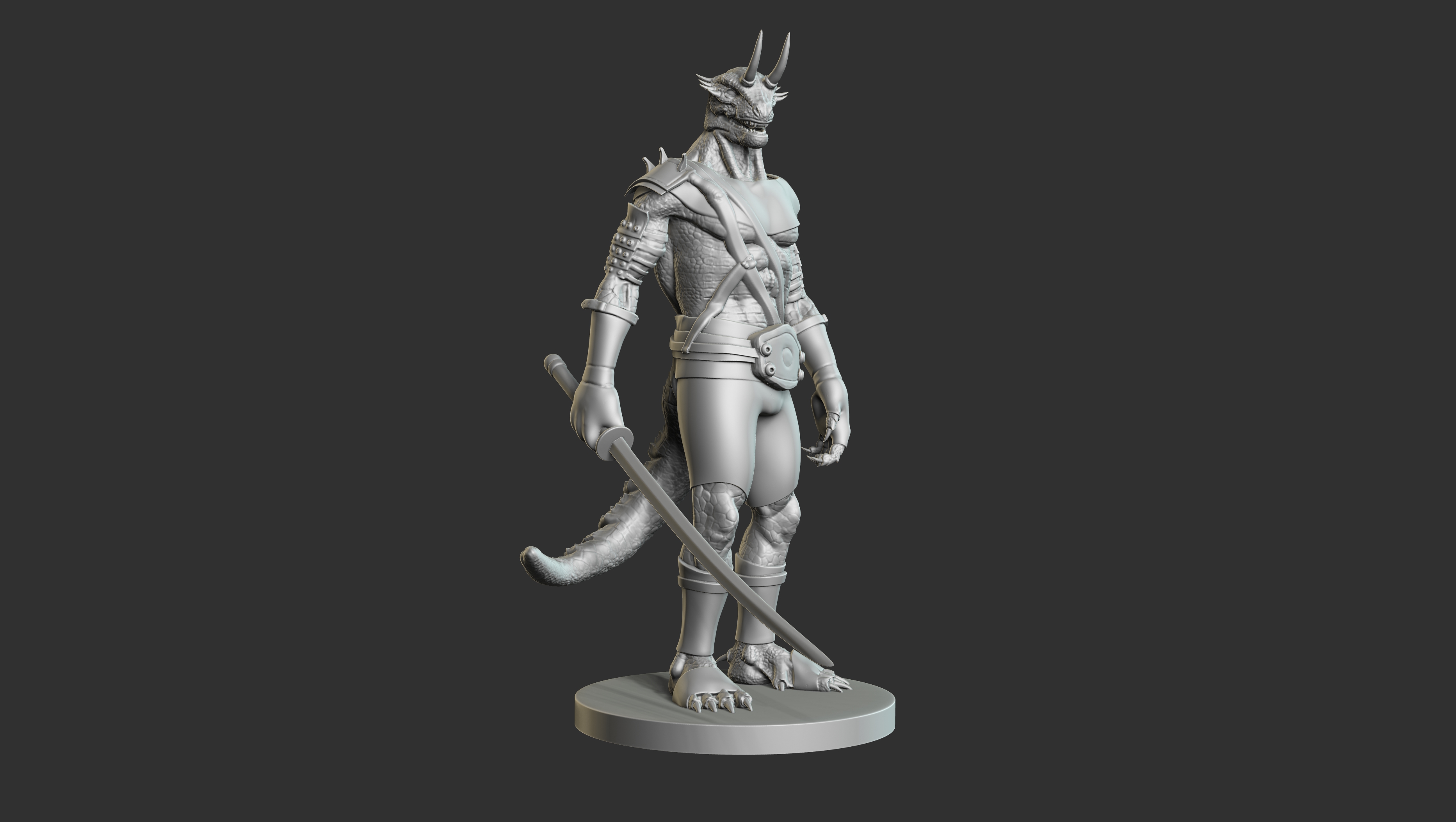 Elder Scrolls Online - Argonian Warrior