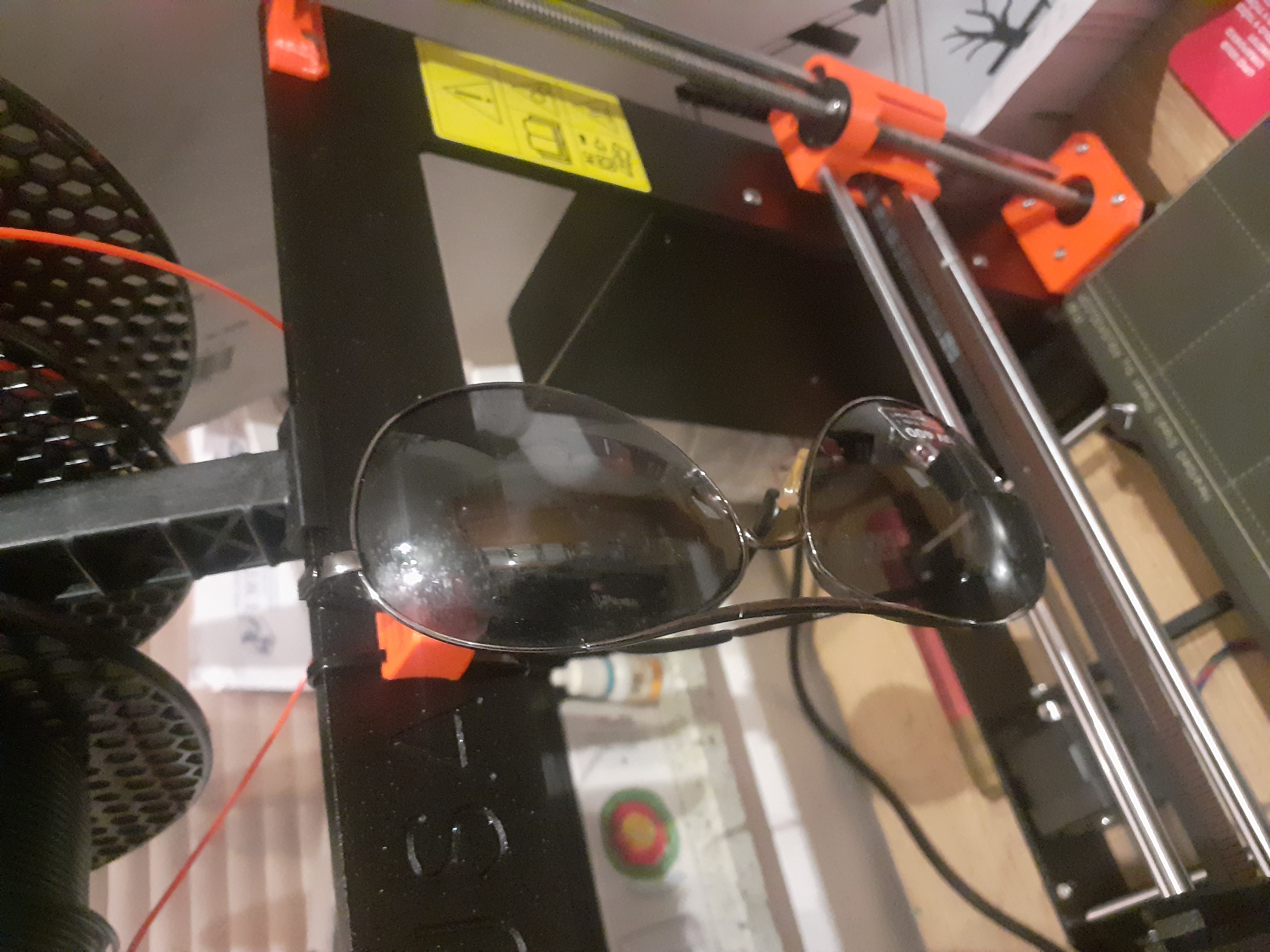 Glasses holder bike
