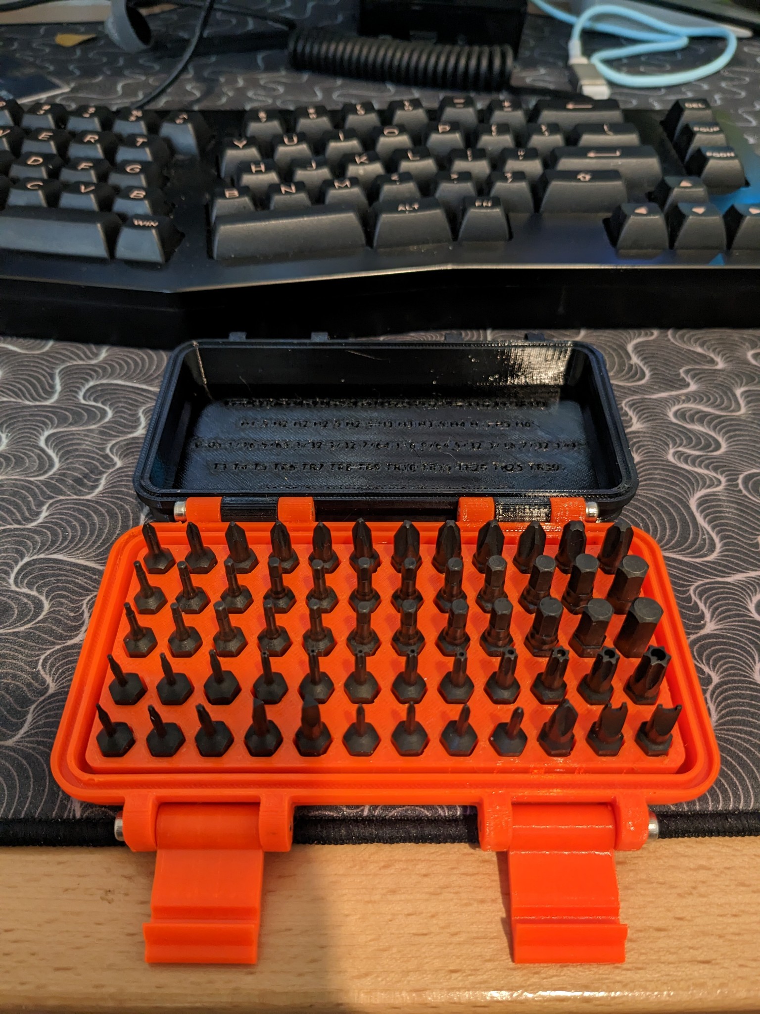 Rugged LTT Bit Storage (61 Bits) by Nota Download free STL model