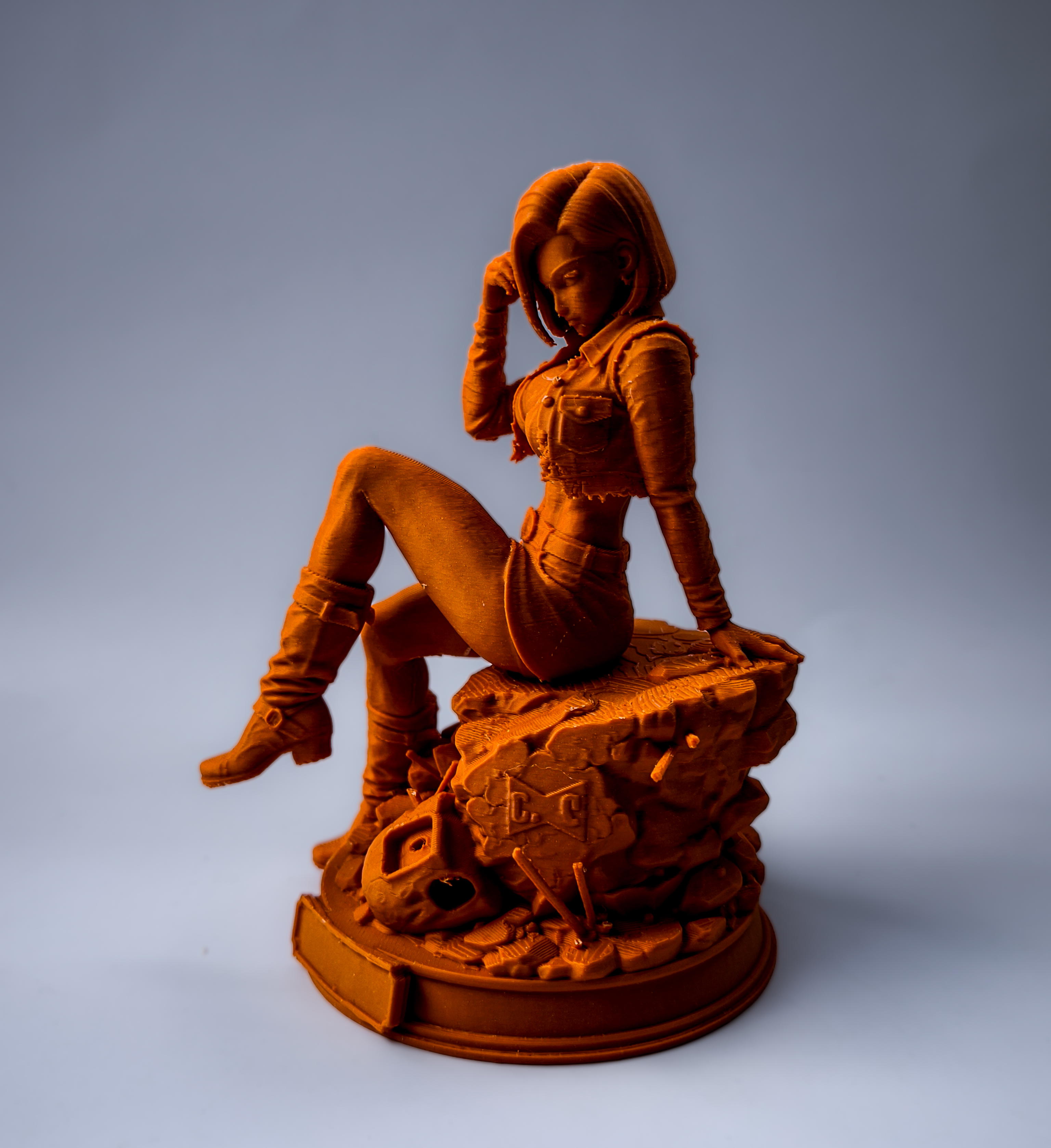 Miniatura 11 do modelo 3D Android C18 figurine