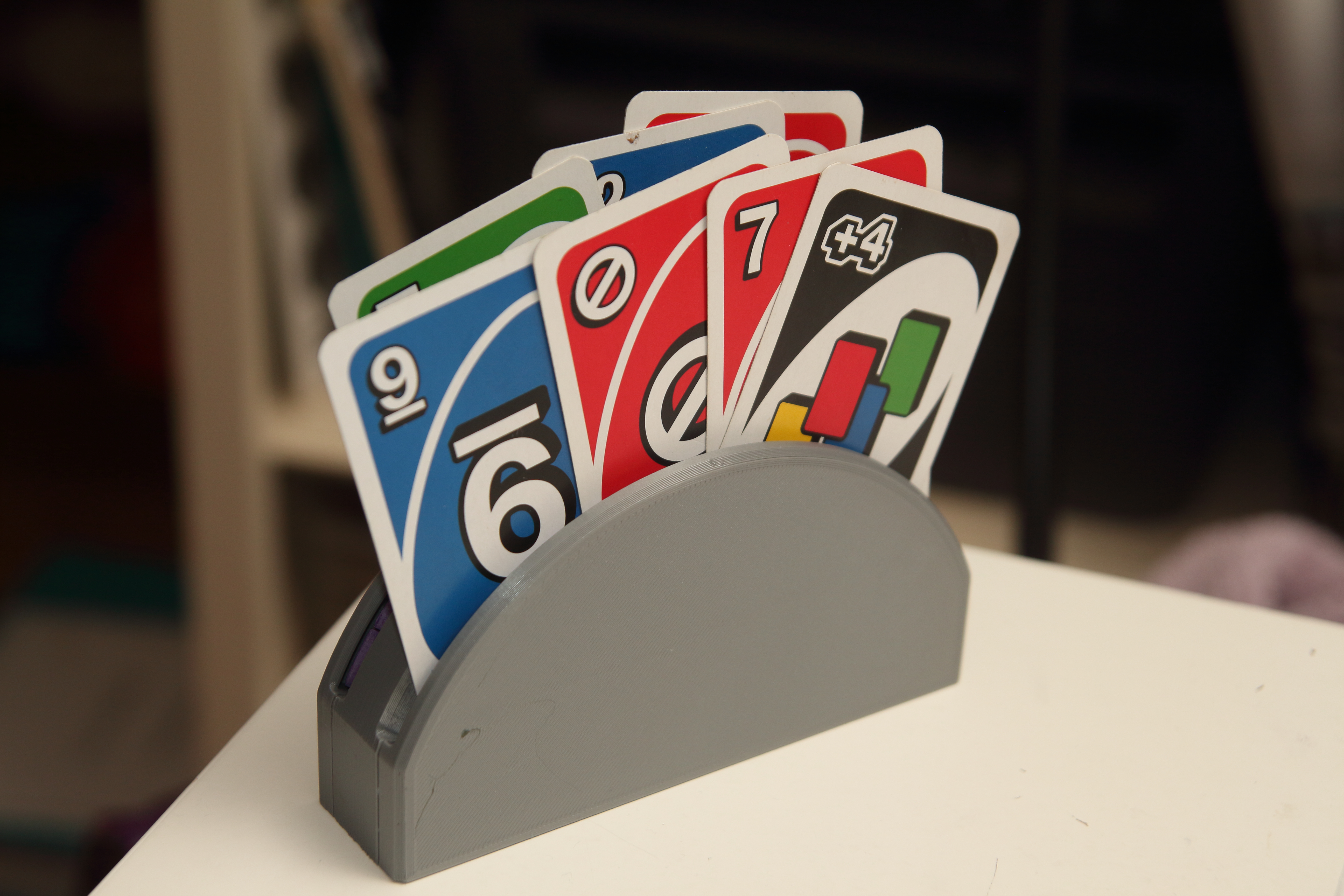 Tabletop card holder