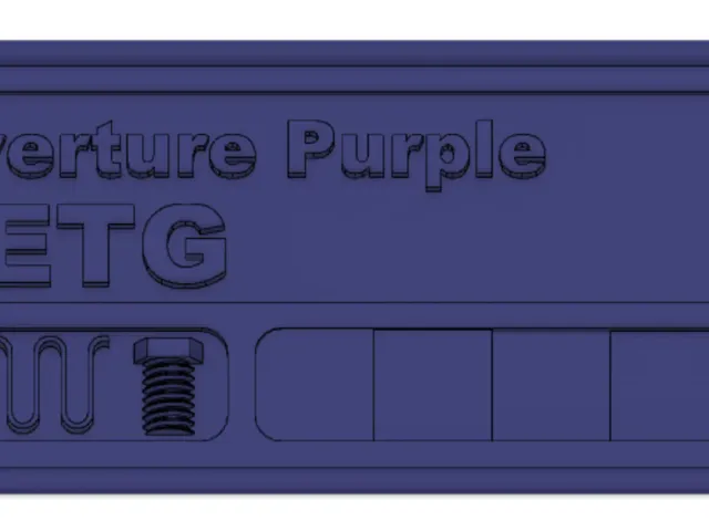 Filament Test Sample (with Fusion 360 files)