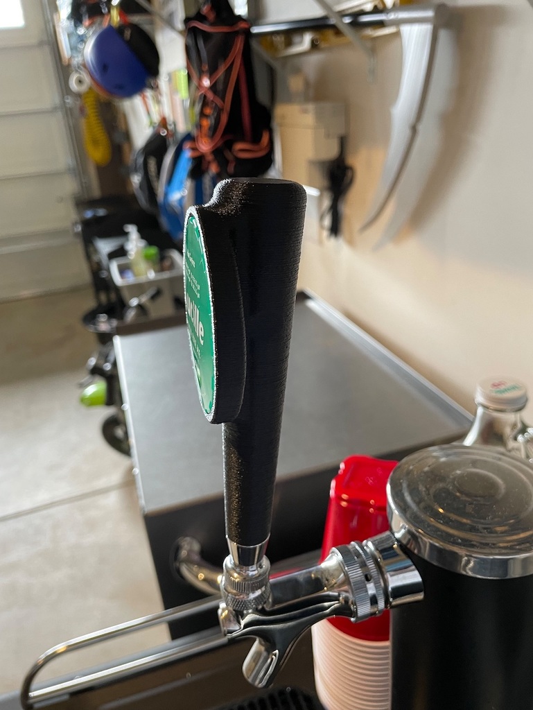 Kegerator faucet handle by William Call Download free STL model