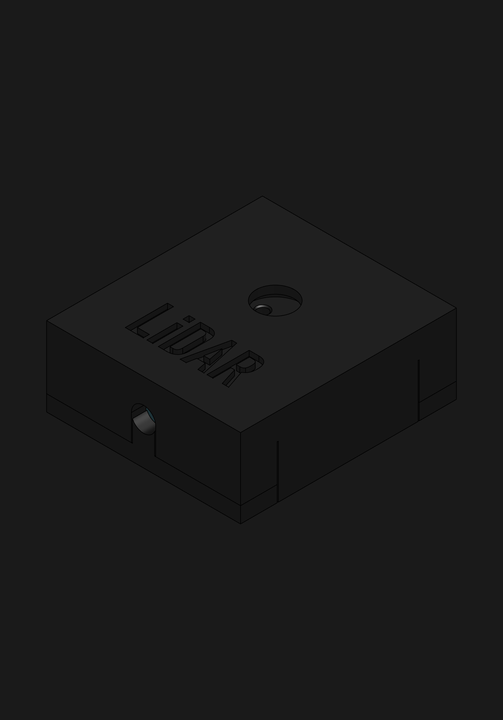 Lidar Module Housing by William Call | Download free STL model ...