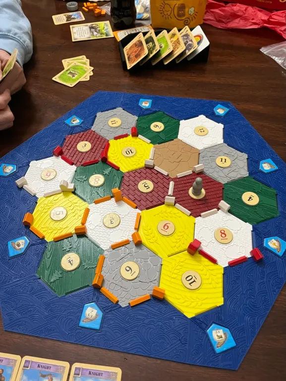 Catan hexes and ocean by CavalierLabs | Download free STL model ...