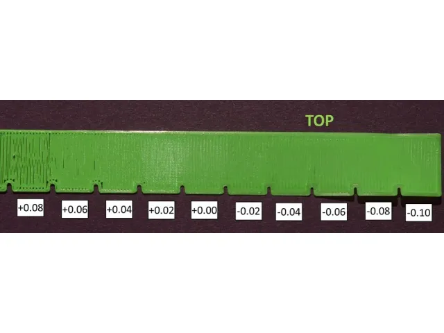 Auto Incrementing First Layer Calibration