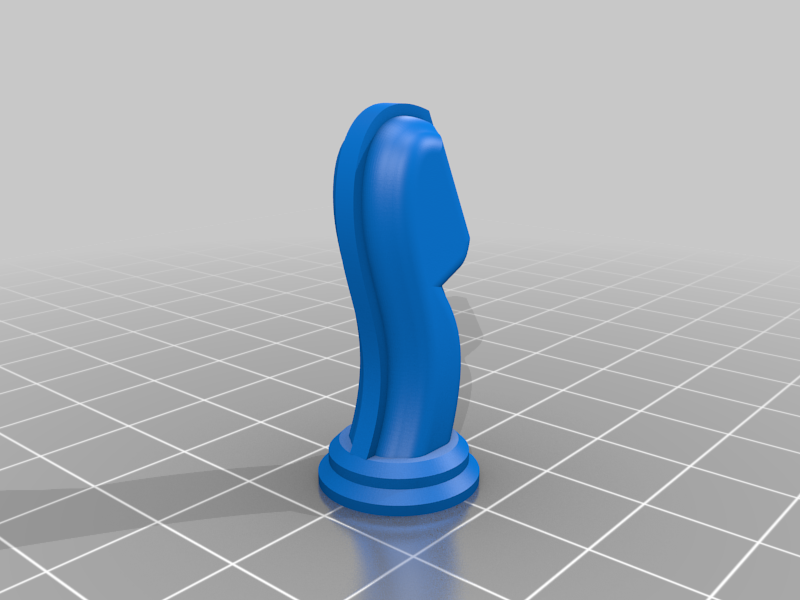Miniatura 2 do modelo 3D Simply Modern Chess Set