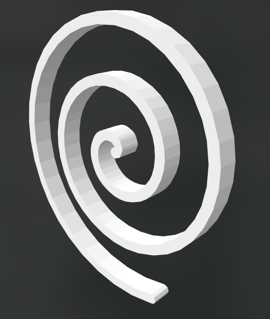 065 Vorsicht: Spielende Zahlen!  Archimedes Spirale Custom
