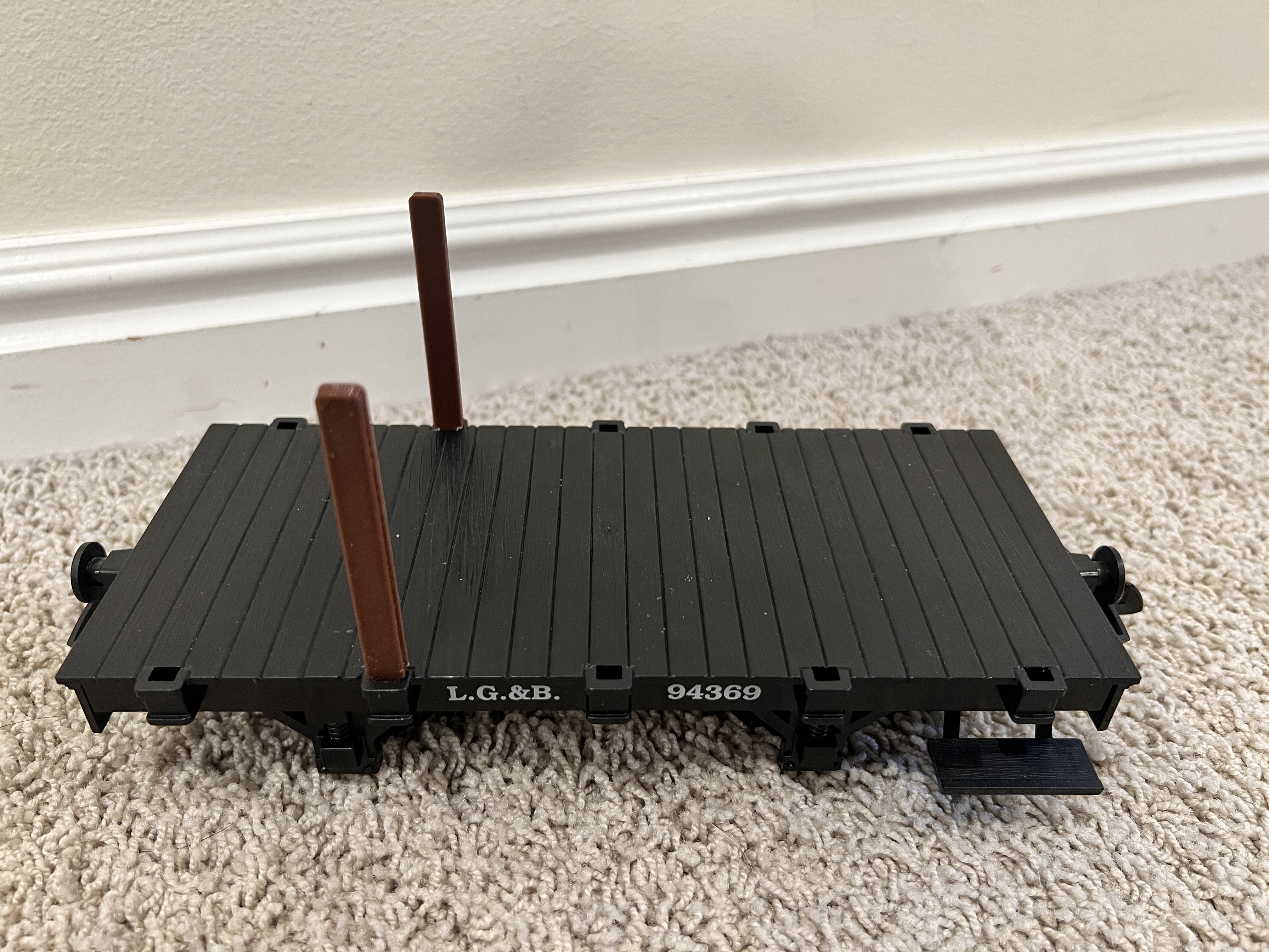 LGB Flatbed Toy Car Post
