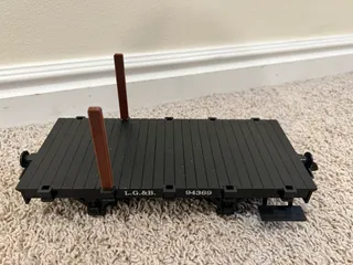 LGB Flatbed Toy Car Post