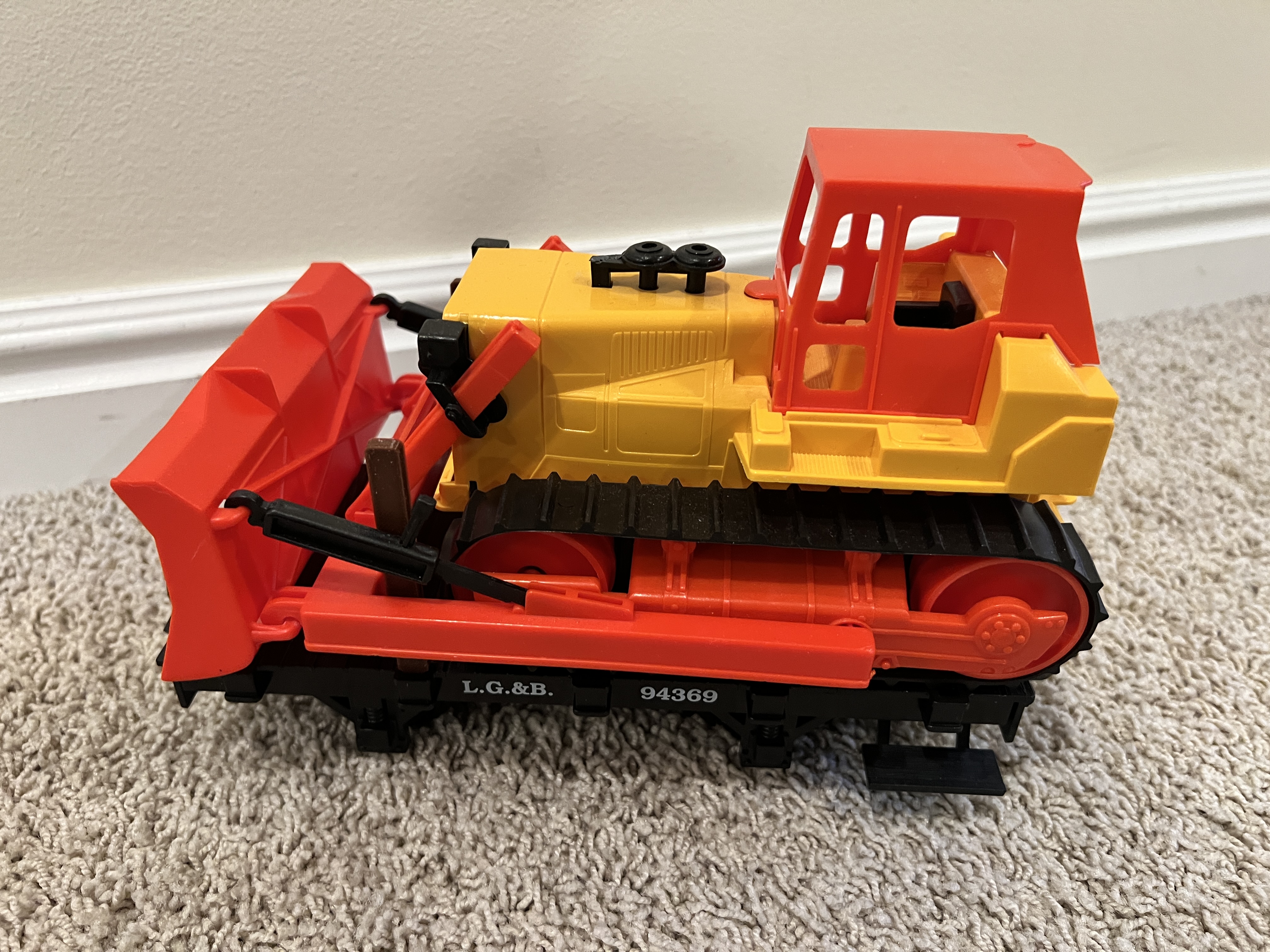 LGB Flatbed Toy Car Post — miniatura 4