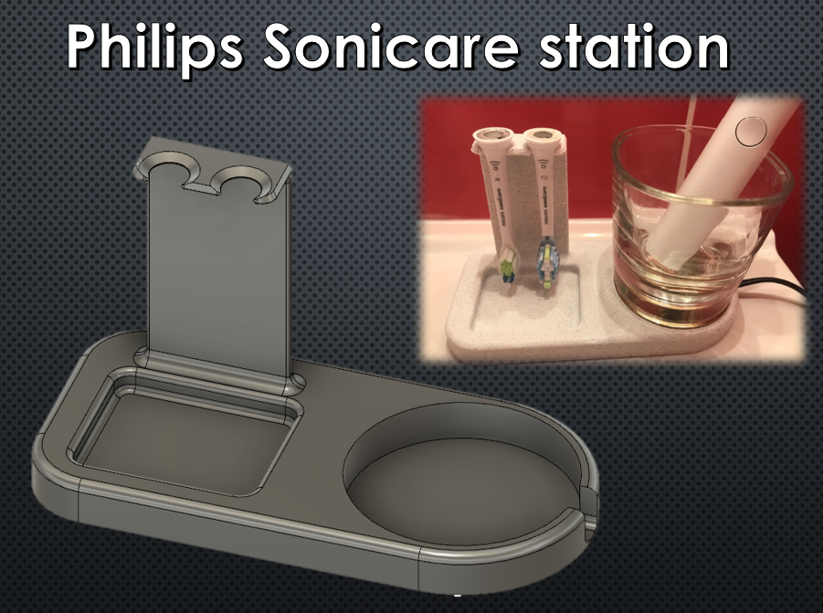 Philips Sonicare station.