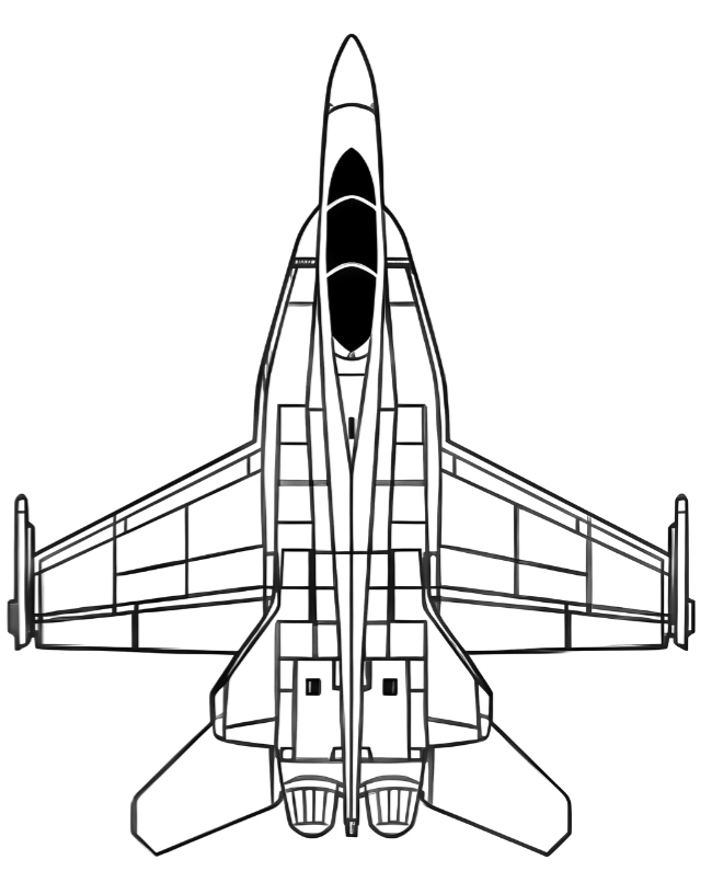 F-18 Wall Art