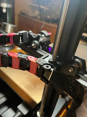 Ender 3 S1 Pro Drag Cable Chain Snap link