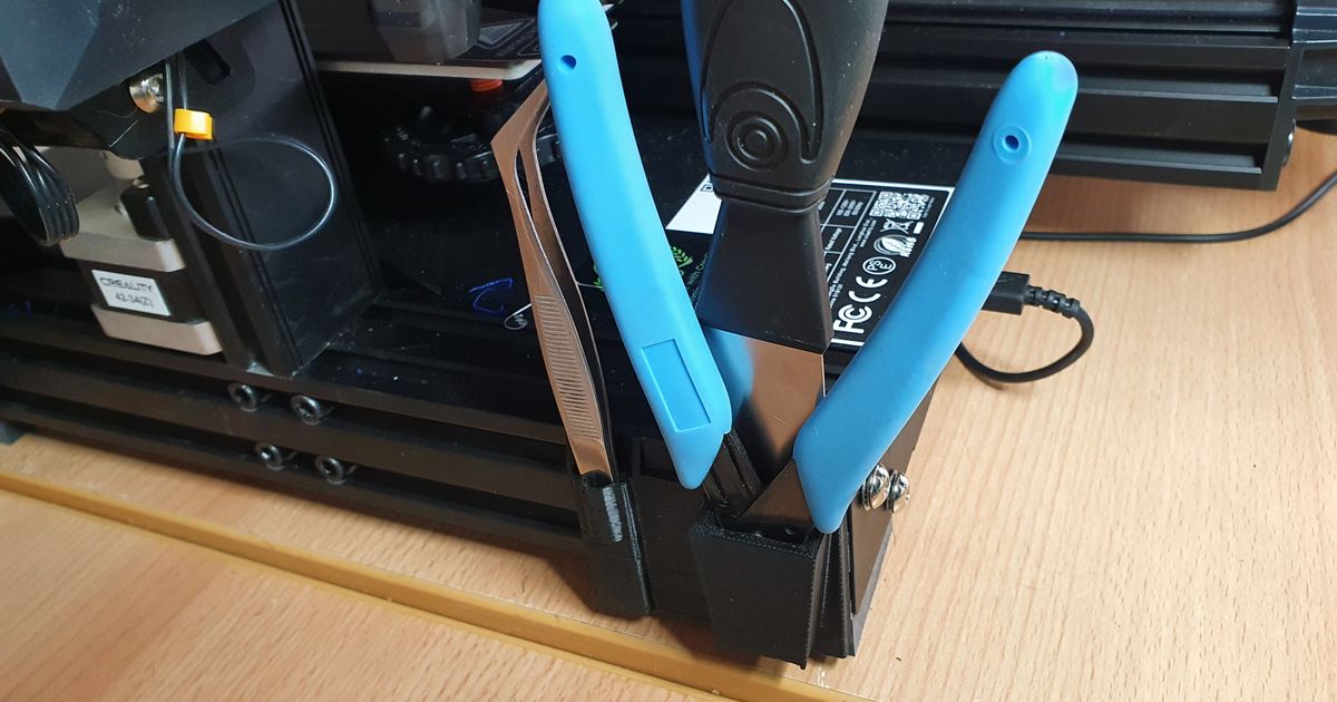 Another Tool Holder for Ender 3 v2 (Neo) by The Duke Sr Download free