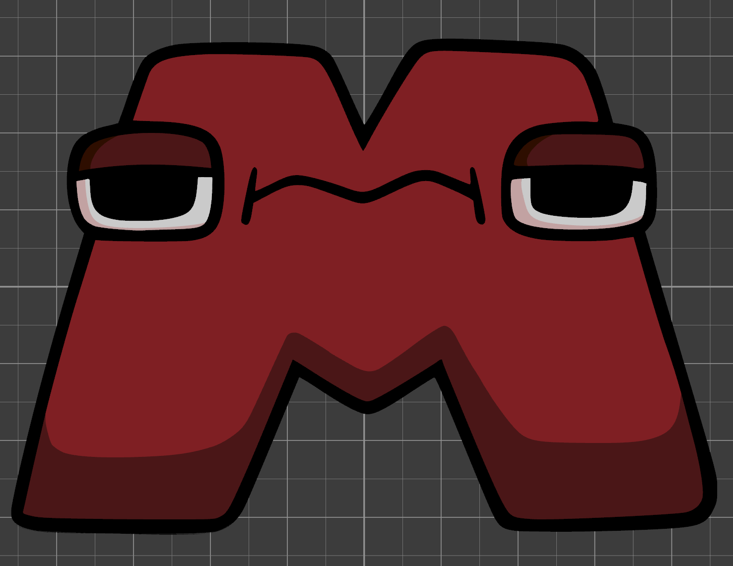 M from Alphabet Lore