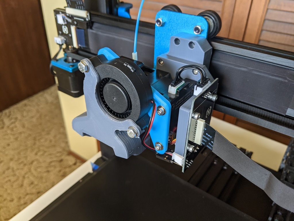TriangleLab Matrix V6 Duct Mount by CaptainSandwich | Download free STL ...