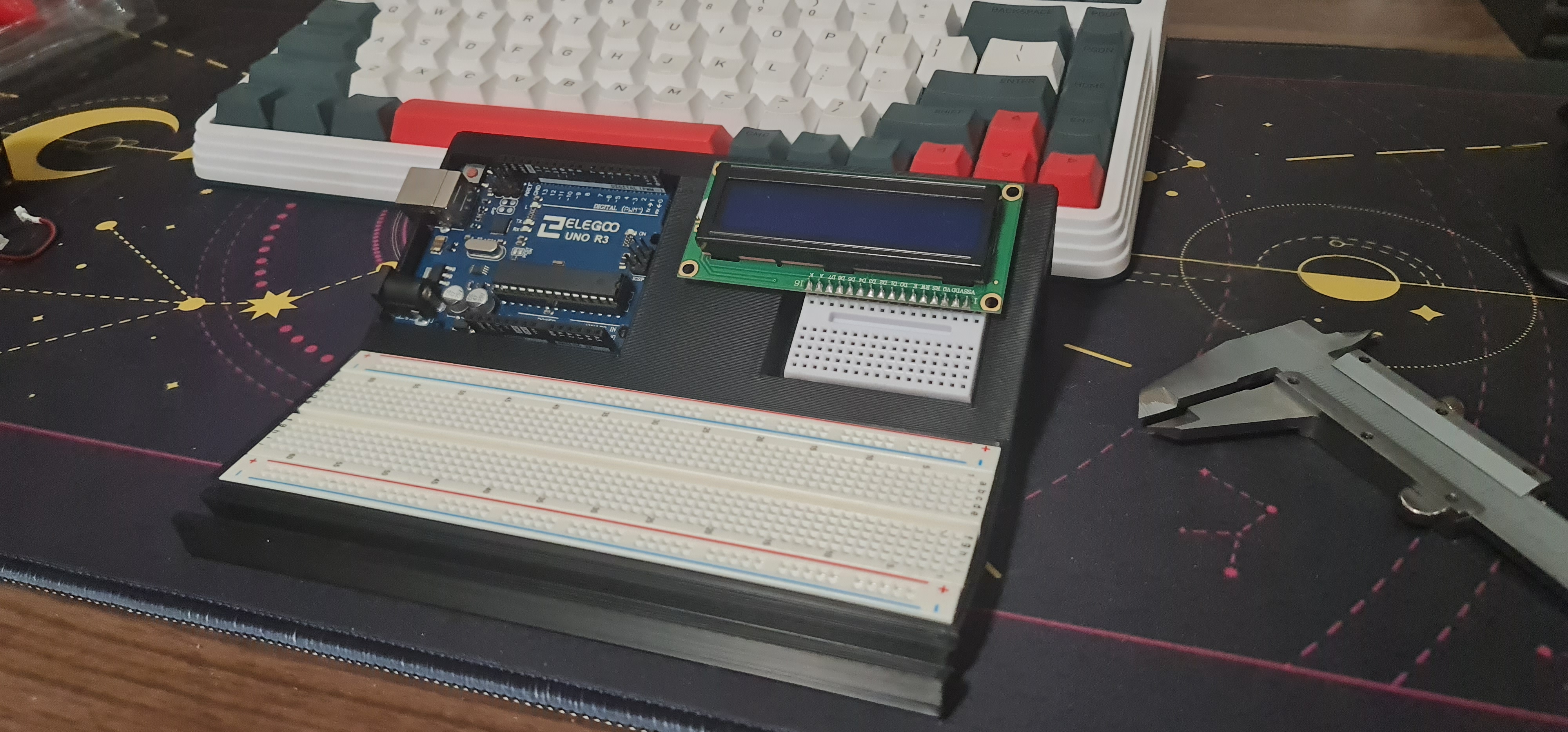 Arduino Uno R3 Test Stand Angled