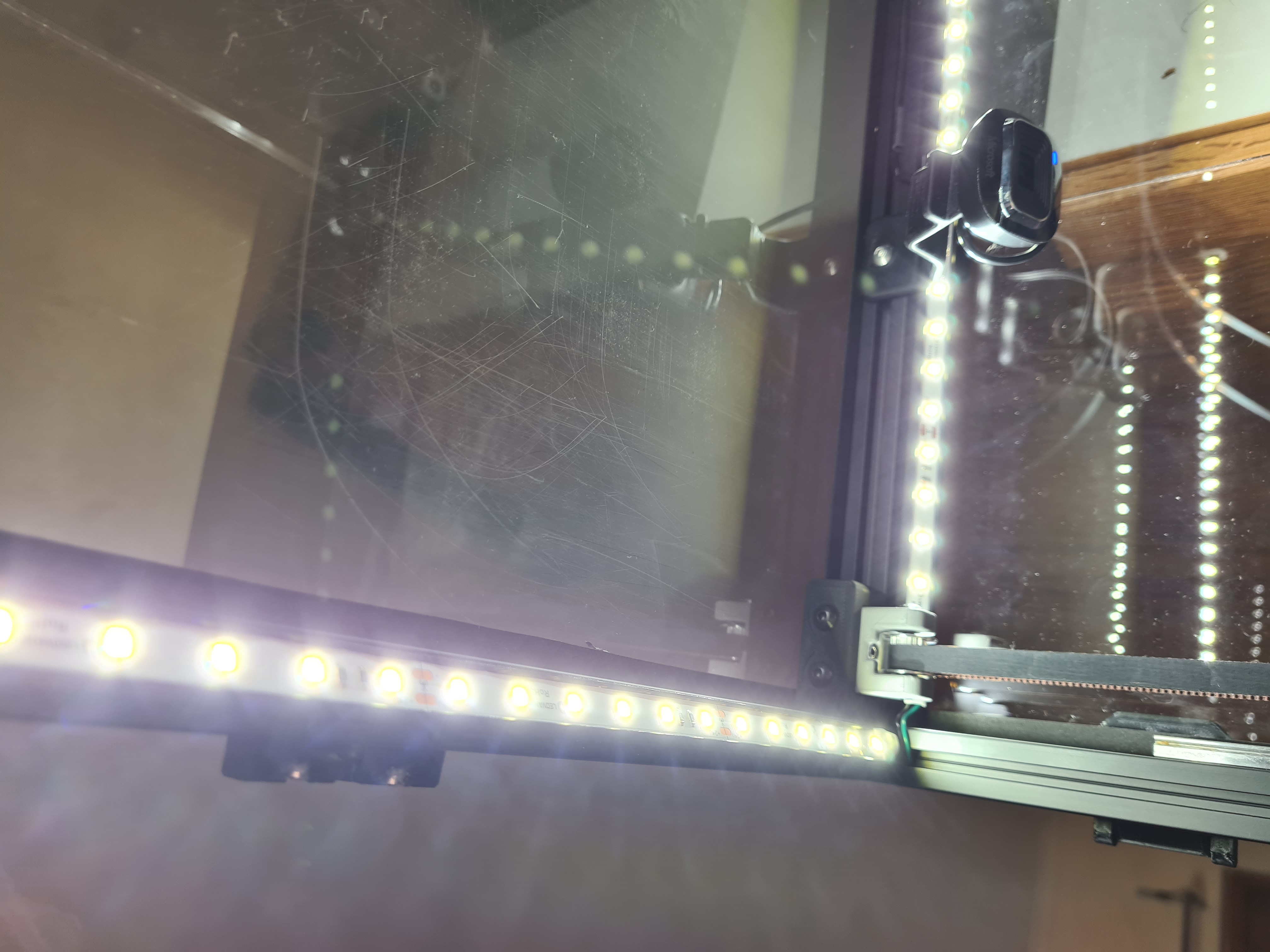 Voron 2.4 LED Strip Supports