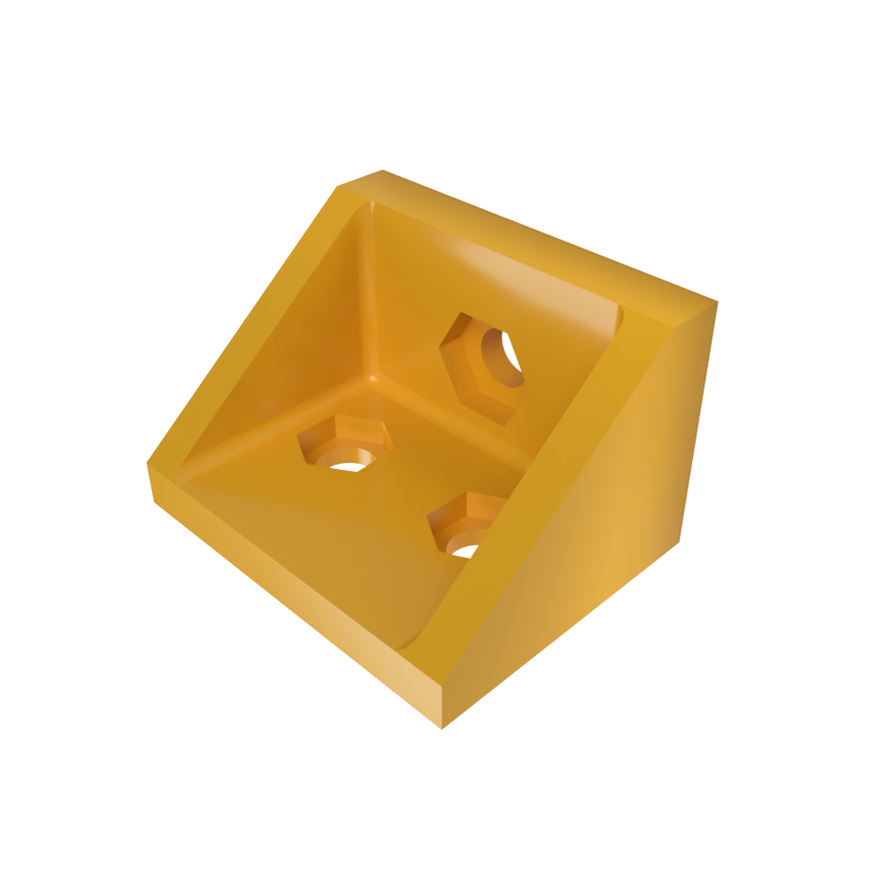 Q-Pack MK3 Proton Pack Lower Bracket with Deeper Sockets