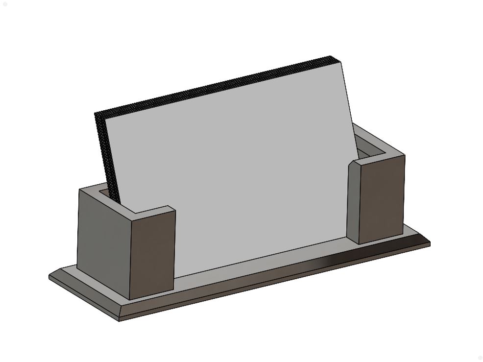 Business card holder basic design