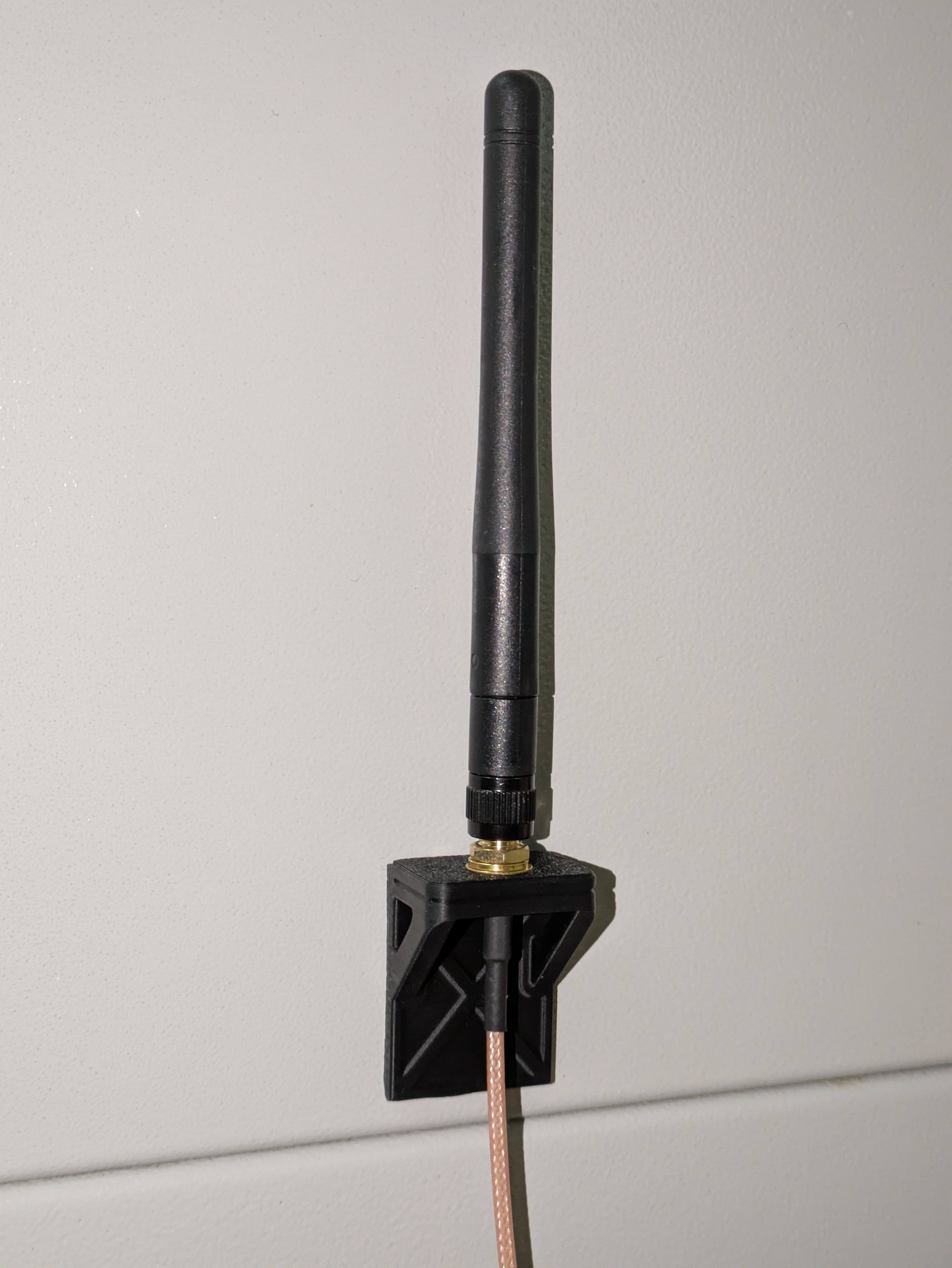 SMA Antenna Pigtail Wall Mount Bracket