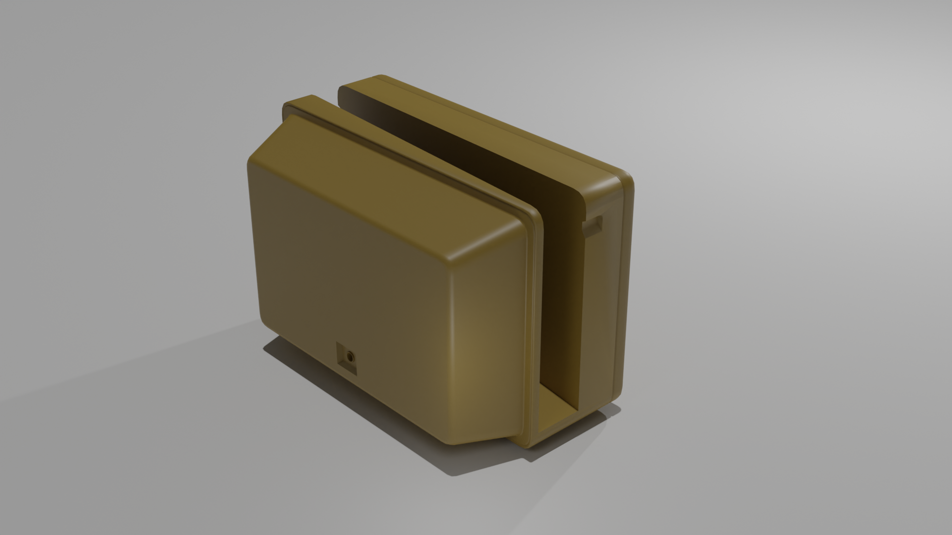 Retro TV card holder.stl by Olegonelove Download free STL model