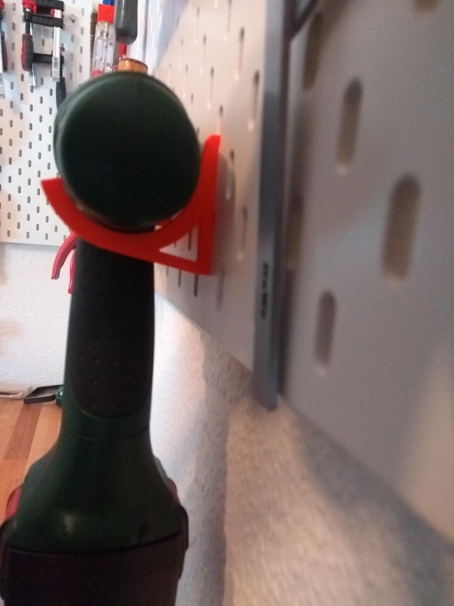 Ikea Skadis pegboard hook for cordless drill by hmoldenhauer Download