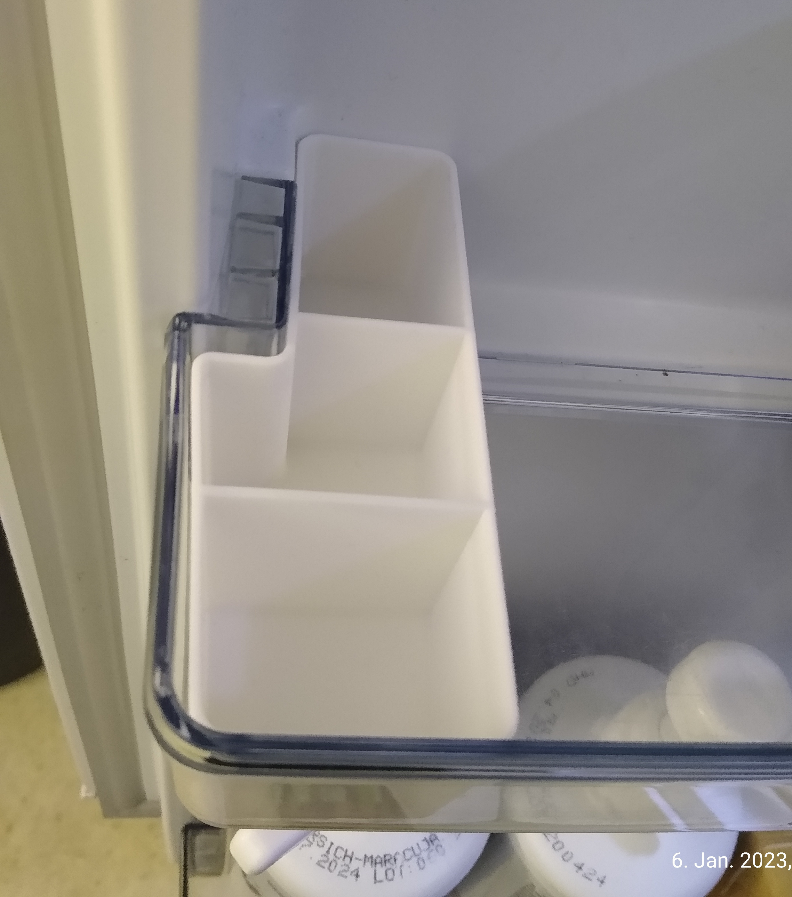 Fridge door Organizer (Bomann refrigerator) (FreeCAD, …)