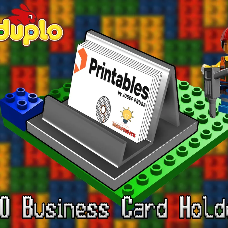 Lego business card holder sale