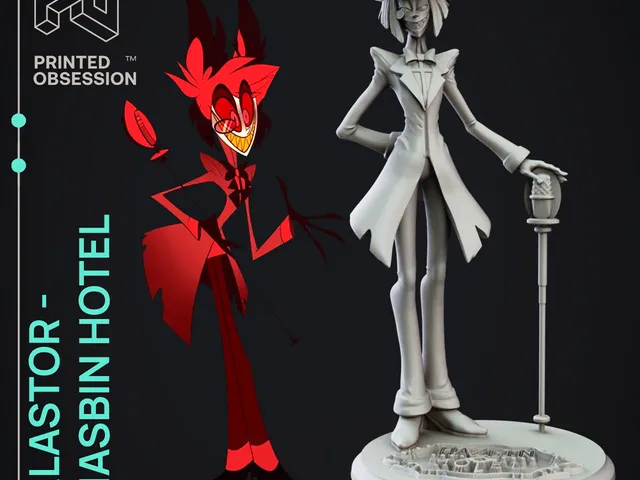 Alastor - Hasbin Hotel - Fanart - 16cm model