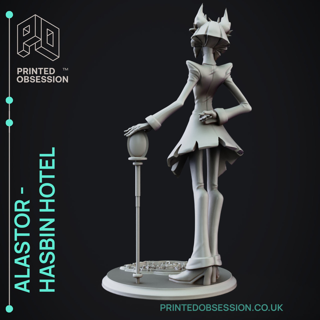 Alastor - Hasbin Hotel - Fanart - 16cm model by Printed Obsession |  Download free STL model | Printables.com