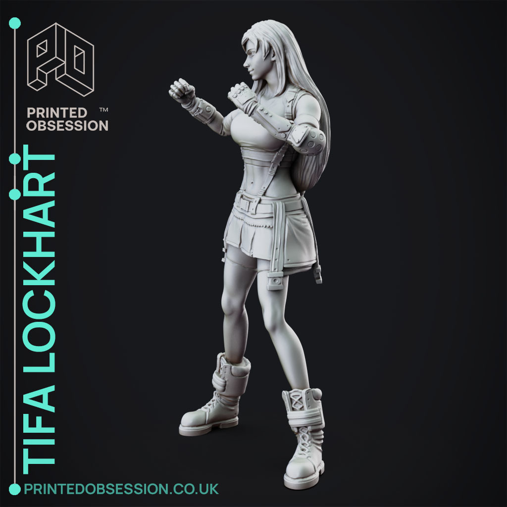 Tifa Lockhart - Final Fantasy 7 - Fan Art by Printed Obsession | Download  free STL model | Printables.com