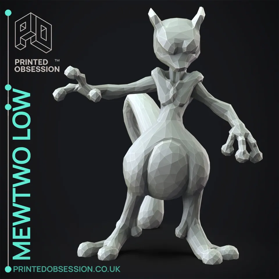 POKEMON - MEWTWO 3D model 3D printable