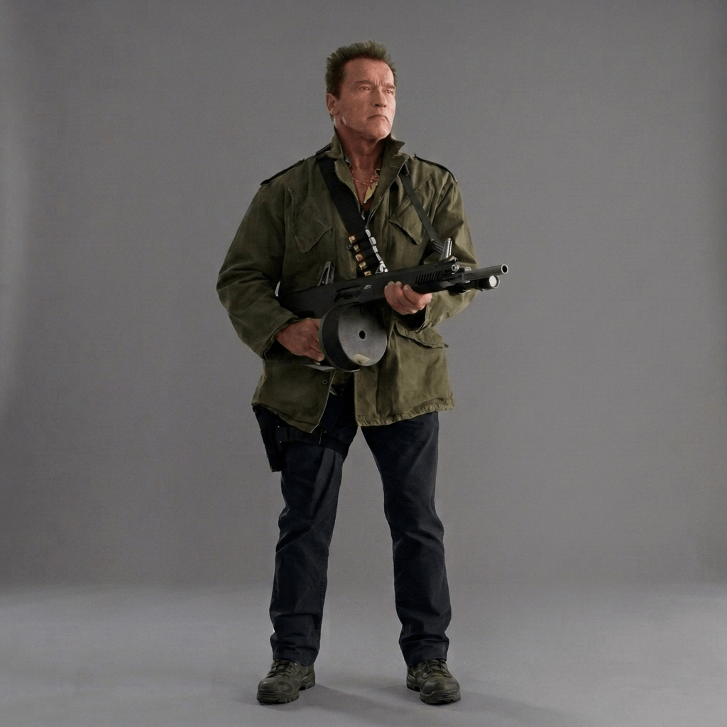 The Expendables - _Trench_ Mauser (Arnold Schwarzenegger) - 2010
